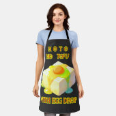 Kein Tofu mit Ei-Tropf Schürze (Getragen)