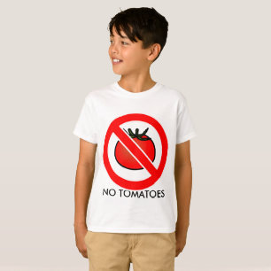 Kein-Tomaten-T-Shirt, Kinder T-Shirt