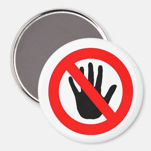 Kein Touch Magnet (Vorderseite/Rückseite)