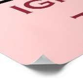 Kein tragisches Poster (Ecke)