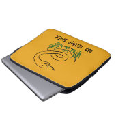 Kein Trompsneaker Laptop-Sieb Laptopschutzhülle (Vorne Knopf)