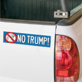 Kein Trump 2016 Autoaufkleber (Auf Lkw)