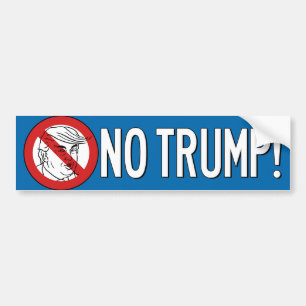 Kein Trump 2016 Autoaufkleber