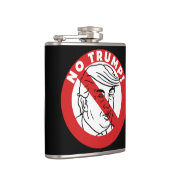 Kein Trump 2016 Flachmann (Rechts)