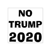 Kein Trump 2020 Rubber-Briefmarke Gummistempel (Prägung)