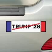 Kein TRUMP 28 Autoaufkleber (Auf Auto)