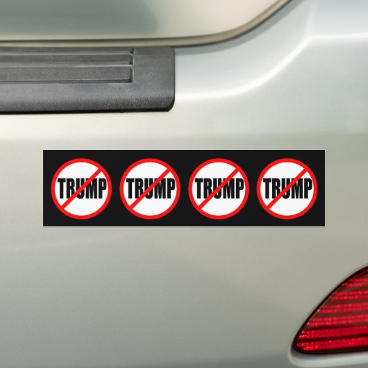 "KEIN TRUMP AUTOAUFKLEBER (Auf Auto)