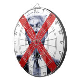 Kein Trump Dartscheibe (Vorderseite rechts)