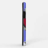 Kein Trump (Lila und rot) Case-Mate iPhone Hülle (Hinten/Rechts)