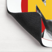 Kein Trump (rot und gelb) Mousepad (Ecke)