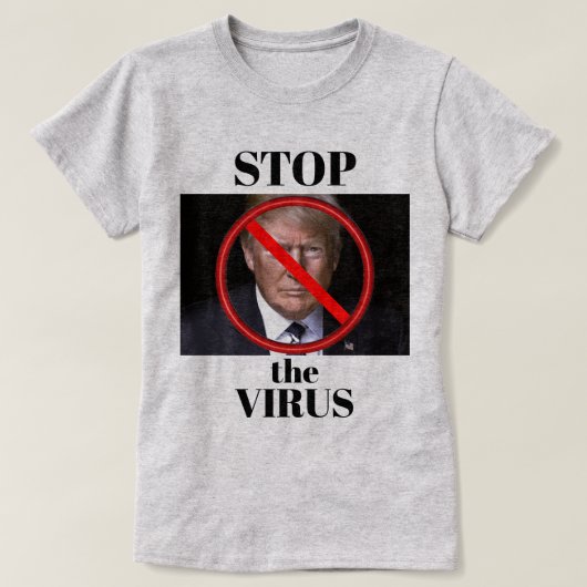 Kein Trump-T - Shirt (Design vorne)