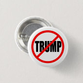 "KEIN TRUMPF" 1,25 Zoll Button (Vorne & Hinten)