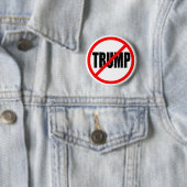 "KEIN TRUMPF" 2,25 Zoll Button (Beispiel)