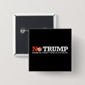 KEIN TRUMPF - Amerika benötigt nicht einen Button (Vorne & Hinten)