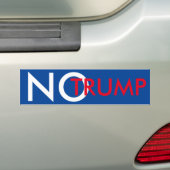 Kein Trumpf Autoaufkleber (Auf Auto)
