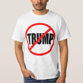 "KEIN TRUMPF" (doppelseitig) T-Shirt (Vorderseite)