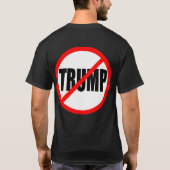 "KEIN TRUMPF" (doppelseitig) T-Shirt (Rückseite)