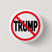 Kein Trumpf-Knopf (klein) Button (Vorderseite)