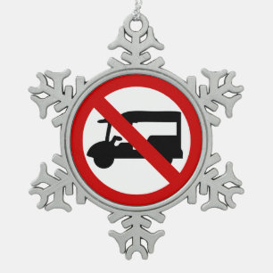 KEIN Tuk-Tuk TAXI ⚠ thailändisches Verkehrsschi Schneeflocken Zinn-Ornament