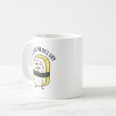 Kein Typ Rice Funny Sushi Pun mehr Kaffeetasse (Vorderseite Links)