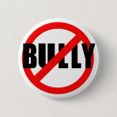 Kein Tyrann keine einschüchternt-shirts, schwitzt, Button (Vorderseite)