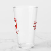 Kein U-Turn-Sign Glas (Links)