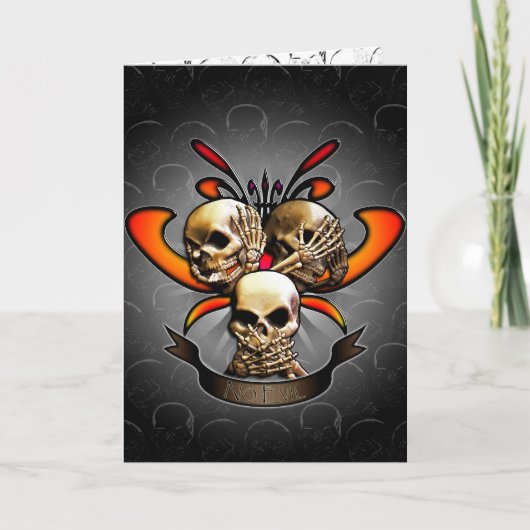 Kein Übel Karte (Vorderseite)