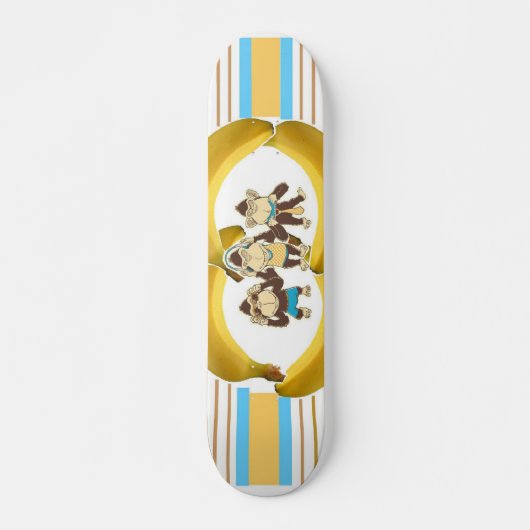 Kein Übel Monkeys Skateboard (Vorne)