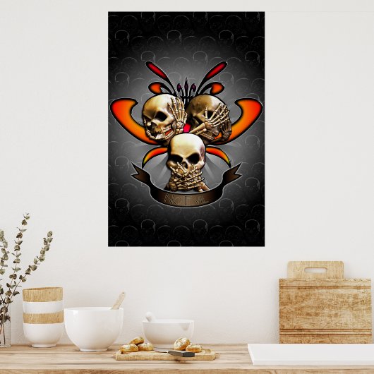 Kein Übel Poster (Küche)