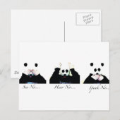 Kein Übel Postkarte (Vorne/Hinten)