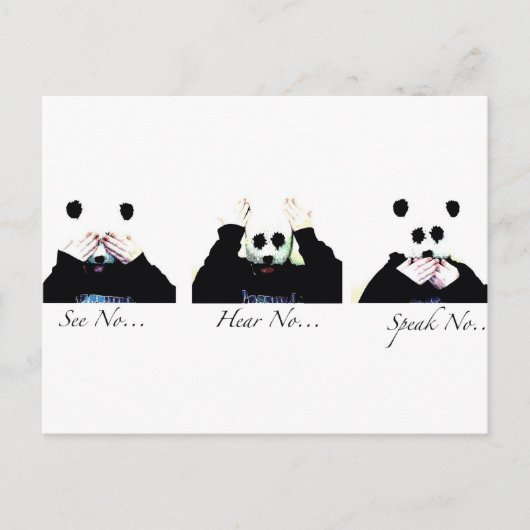 Kein Übel Postkarte (Vorderseite)