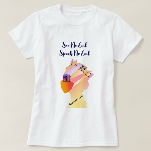 Kein Übel spricht kein Übel T-Shirt (Design vorne)