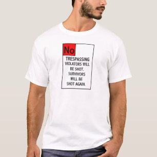 KEIN ÜBERTRETEN… T-Shirt