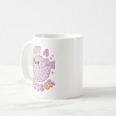 Kein Umarmer Kugelfisch Kaffeetasse (Vorderseite Links)
