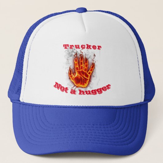 Kein Umarmer Truckerkappe (Vorderseite)