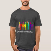 Kein Unterscheidungs-T-Shirt T-Shirt (Vorderseite)