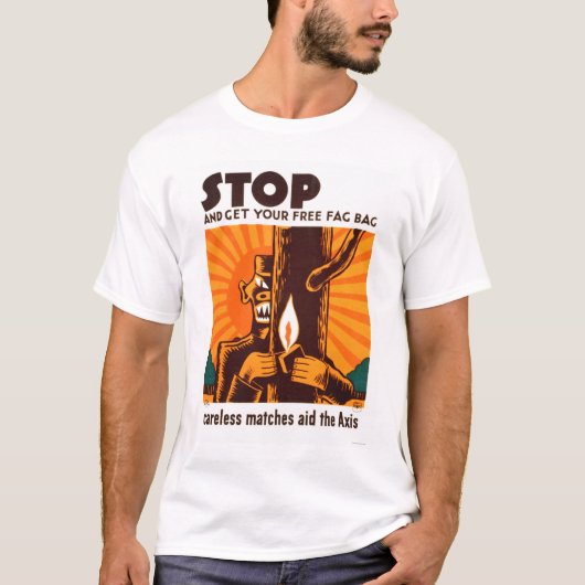 Kein unvorsichtiges Match WPA 1942 T-Shirt (Vorderseite)