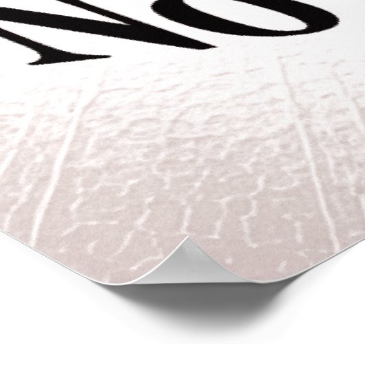 Kein Uterus Keine Meinung Poster (Ecke)