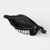 Kein Uterus keine Meinung Pro Wahl Zitat schwarz Bauchtasche (Offen)