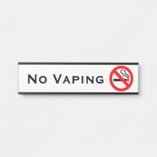Kein Vaping-Büro-Türschilder Geschäftsschild Türschild