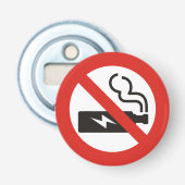 Kein Vaping Flaschenöffner (Vorderseite)