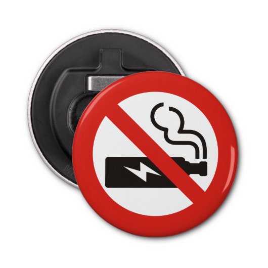 Kein Vaping Flaschenöffner (Vorderseite)