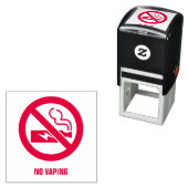 Kein Vaping Permastempel (Beispiel)