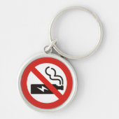 Kein Vaping Schlüsselanhänger (Vorne)