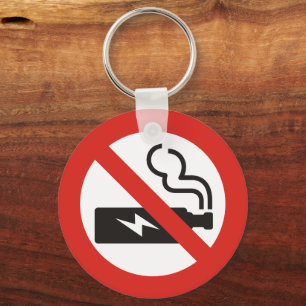 Kein Vaping-Schlüsselanhänger Schlüsselanhänger