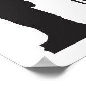 Kein Verbot keine Wand - Poster (Ecke)