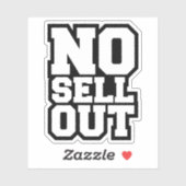 KEIN VERKAUF AUFKLEBER (Blatt)