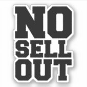 KEIN VERKAUF AUFKLEBER (Vorderseite)