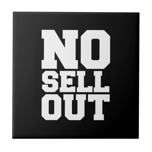 KEIN VERKAUF FLIESE (Vorderseite)