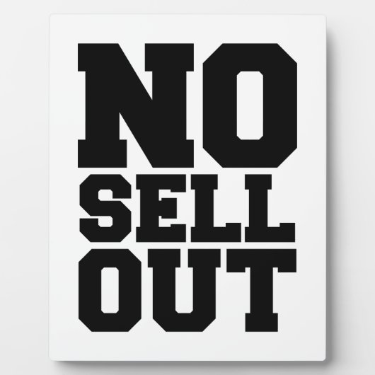 KEIN VERKAUF FOTOPLATTE (Vorderseite)